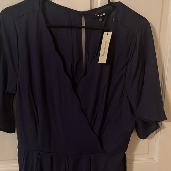 NWT Navy‎ Blue Romper - Picture 2 of 5